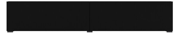 Masă TV/Dulap Avernic Typ 40 (onyx negru + Stejar wotan). Promo -17%. 1042067