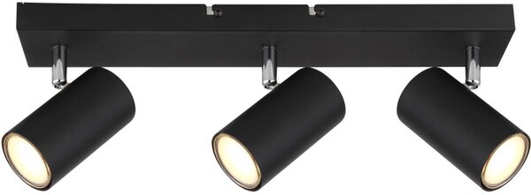 Globo Lighting Robby lampă de tavan 3x35 W negru-crom 57911-3B