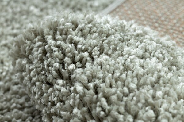 Covor Berber 9000 verde Franjuri shaggy