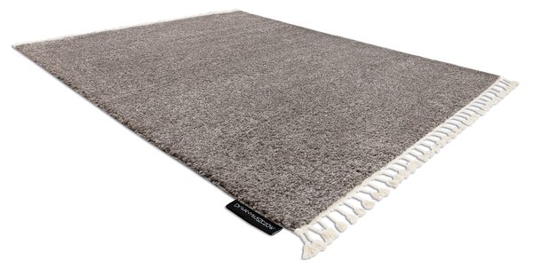 Covor Berber 9000 maro Franjuri shaggy