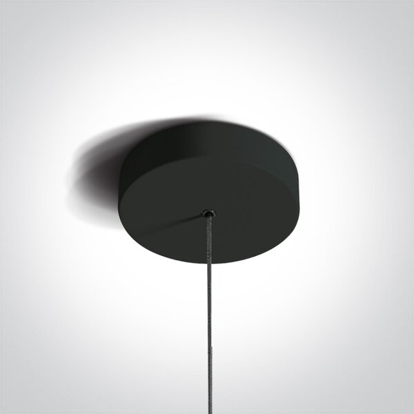 One Light Arapis lampă suspendată 1x6 W negru-alamă 63108A/B/W