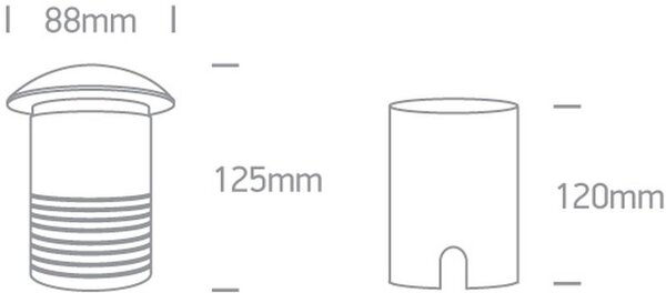 One Light lampă de supratensiune 1x10 W aluminiu 69016AG