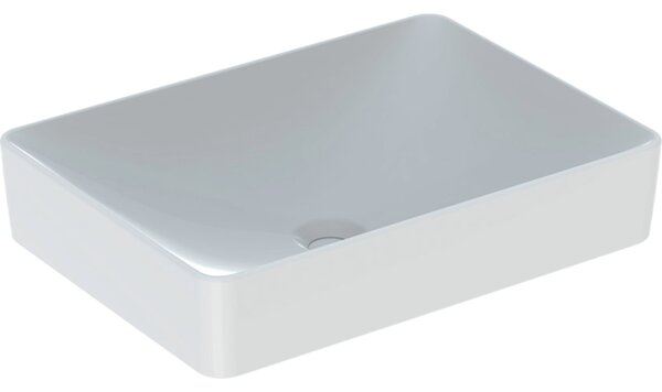 Geberit Variform lavoar 55x40 cm dreptunghiular de blat alb luciu 500.779.01.2