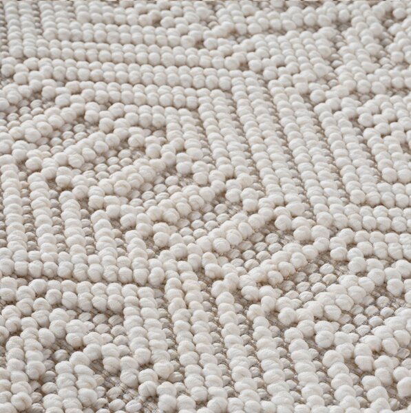 Covor traversa Helix Crem V2, 80 x 250 cm