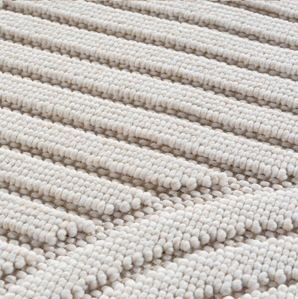 Covor traversa Helix Crem V1, 80 x 250 cm