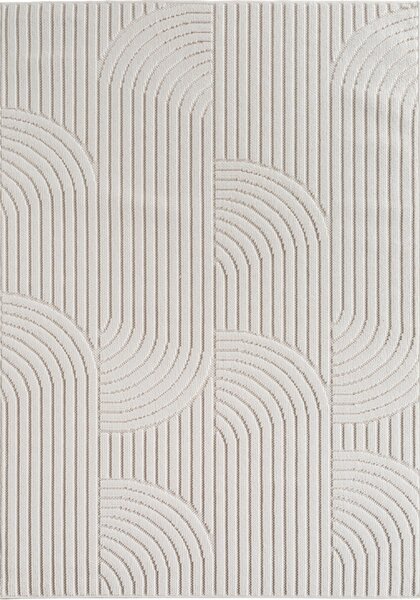 Covor traversa Helix Crem V1, 80 x 250 cm
