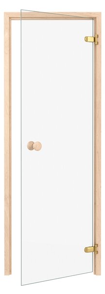 Usa sauna transparenta Trendline Clear 7×19 pin 690 x 1890 mm SU0193
