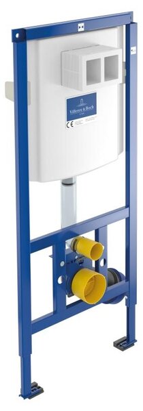 Set complet vas WC suspendat Villeroy & Boch, Architectura 5685HR01, cu rezervor si clapeta