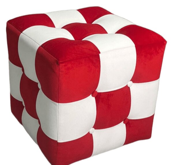 Taburete Pacty (roșu + alb). Promo -22%. 1153826