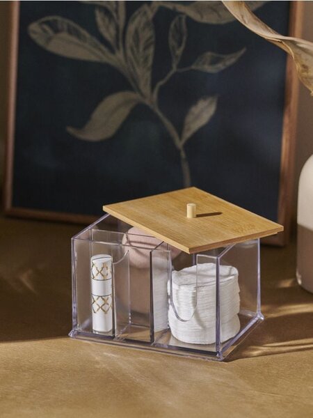 Sinsay - Recipient pentru accesorii cosmetice - clear
