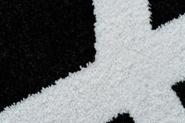Covor HAMPTON Lux cerc negru