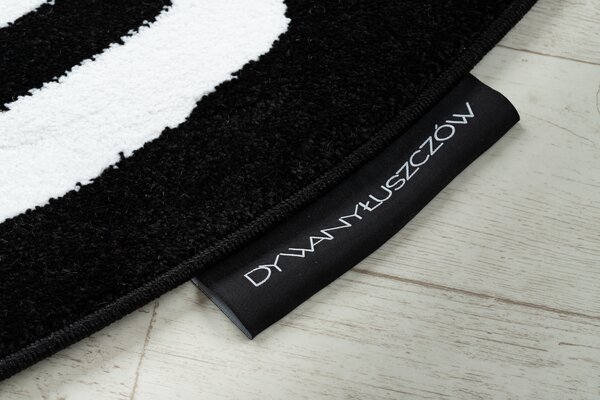 Covor HAMPTON Lux cerc negru