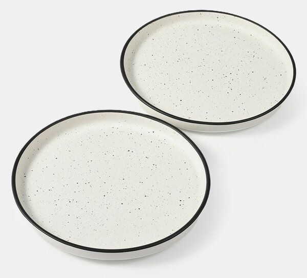 Sinsay - Set de 2 farfurii - alb