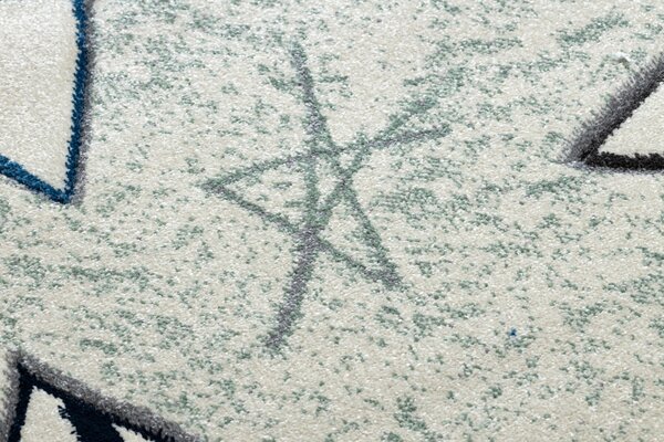 Covor PETIT STARS stele albastru