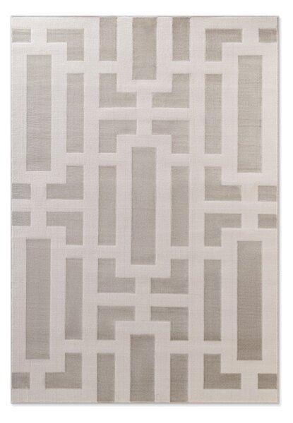 Covor gri/crem 120x170 cm Perles Onyx – Elle Decoration