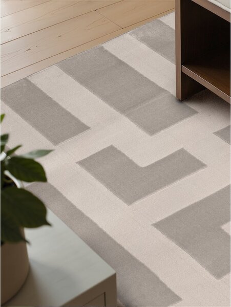 Covor gri/crem 120x170 cm Perles Onyx – Elle Decoration