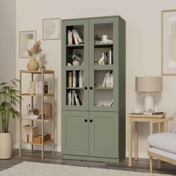 Vitrină Limma 135 (verde). Promo -21%. 1158194