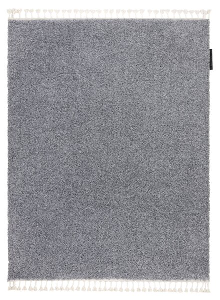 Covor Berber 9000 gri deschis Franjuri shaggy