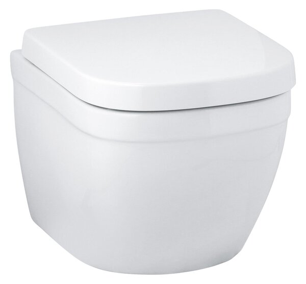 Grohe Euro Ceramic vas wc agăţat fără margine cu spălare turbionară alb 39206000