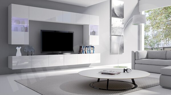 Mobilier living I Badiani (Alb + Alb lucios). 1070238