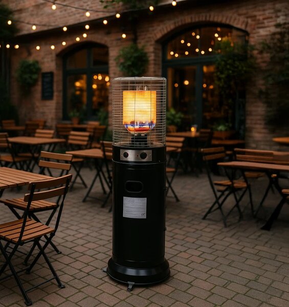 Încălzitor patio pe gaz - 11 kW, 138 cm