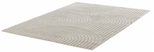 Covor Sufragerie Dormitor Belgian, Model 59602-055, Colectia Cabo, Bej 120 x 170