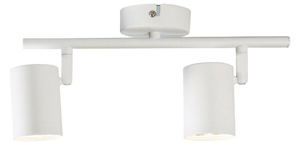 Spotlight modern alb cu 2 lumini inclinabile - Jeana 2