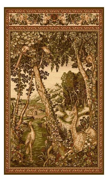Covor lana Jednorozec verde olive Selectează mărime: 133 X 166