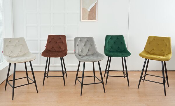 Scaun Bar KJC274 Gri