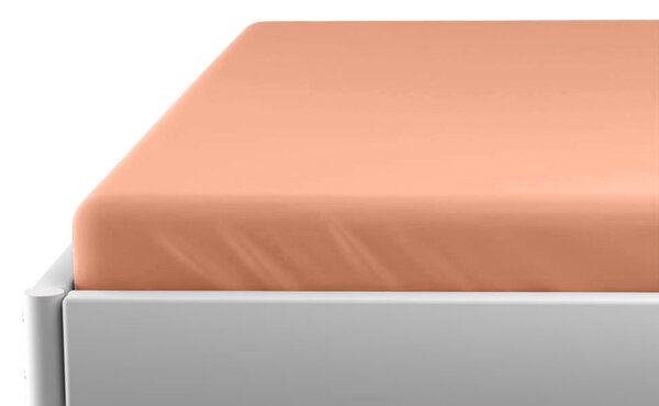 Cearsaf Jersey pentru patut copii cu elastic 70x140 cm Caisa