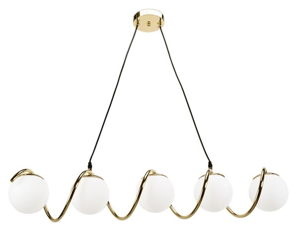 Lampă suspendată APP1780-5CP Gold