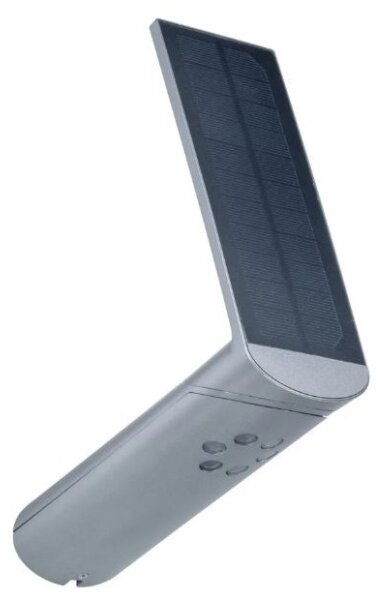 Paulmann 94261 - LED 1,2W IP44 Lampa solară de perete cu senzor ILIAS 3,7V