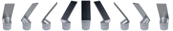 Paulmann 94261 - LED 1,2W IP44 Lampa solară de perete cu senzor ILIAS 3,7V