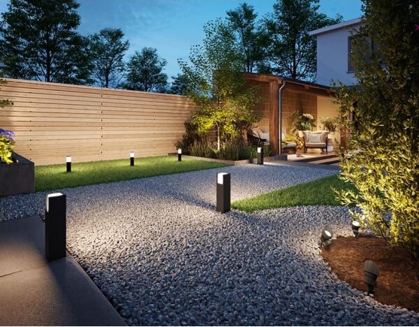 Philips - Set 3x LED spot exterior GARDENLINK LED/6W/230V 2700K IP44