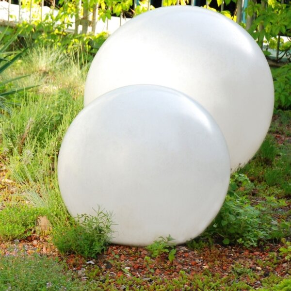 Lampă solară LED RGBW BALL 30 cm, 3,2V 500 mAh, IP65 + telecomandă