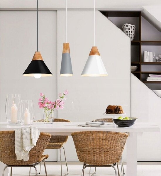 Lampa DE TAVAN SCANDIC C alb