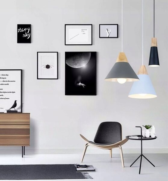 Lampa DE TAVAN SCANDIC C alb