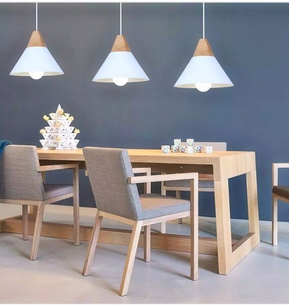 Lampa DE TAVAN SCANDIC C alb