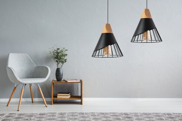 Lampa DE TAVAN SUSPENDABILA stil scandinav Metal APP223-1CP