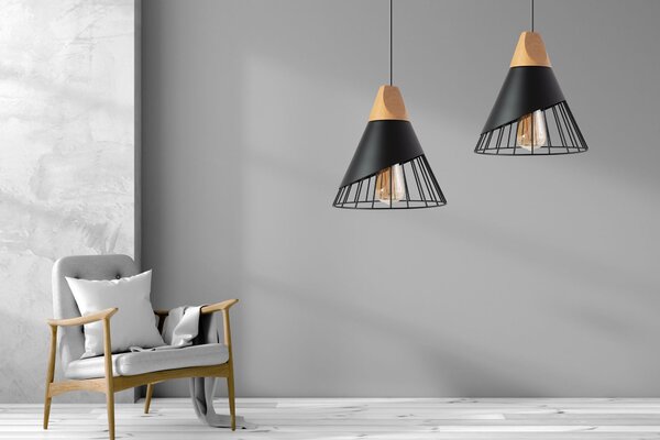 Lampa DE TAVAN SUSPENDABILA stil scandinav Metal APP223-1CP