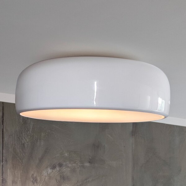 Plafoniere FLOS, SMITHFIELD, reglabil, Alb, Camera de zi, Metal, Design