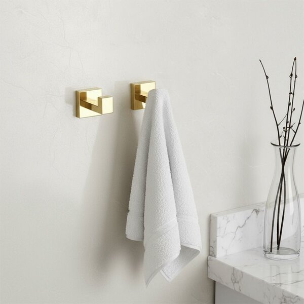 Set accesorii pentru baie Rio Gold 4 piese