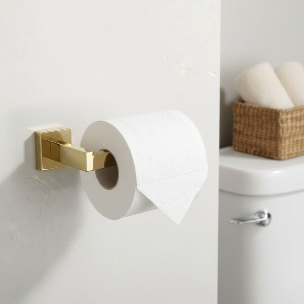 Set accesorii pentru baie Rio Gold 4 piese