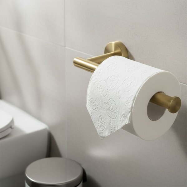 Set accesorii pentru baie Ari Brush Gold 4 piese