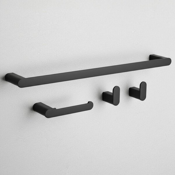 Set accesorii pentru baie Mati Black 4 piese