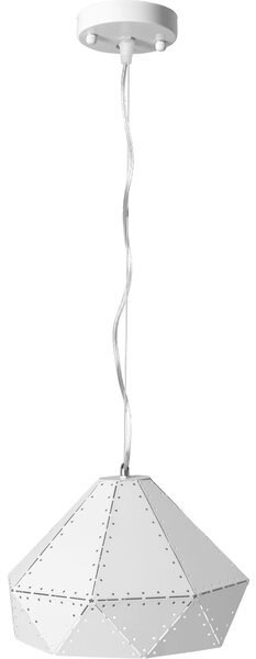 Toolight Toollight - Plafoniera suspendată din metal 1xE27 APP237-1CP, alb, OSW-05459