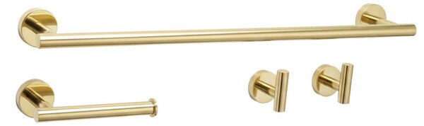 Set accesorii pentru baie Ari Gold 4 piese