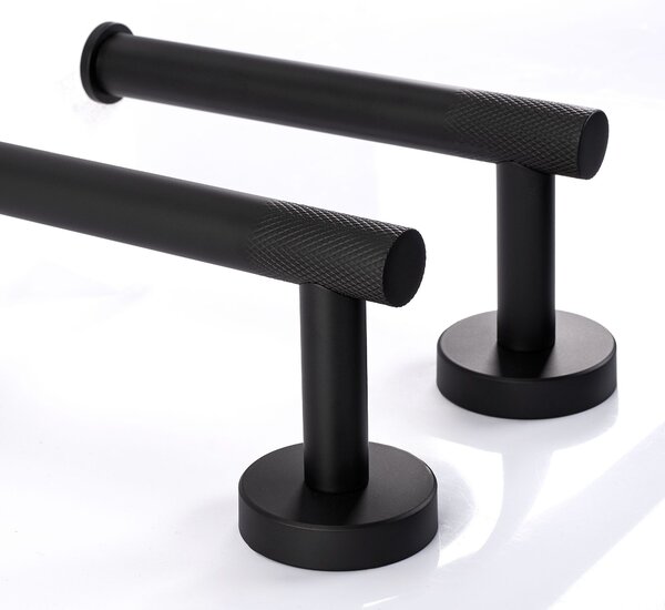 Set accesorii pentru baie GRID Black 4 piese