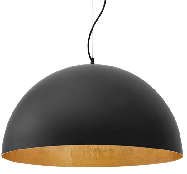 Lampă de tavan suspendată neagra 50cm APP379-1CP