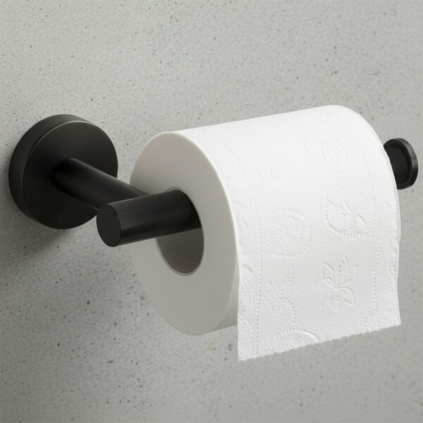 Set accesorii pentru baie Ari Black 4 piese